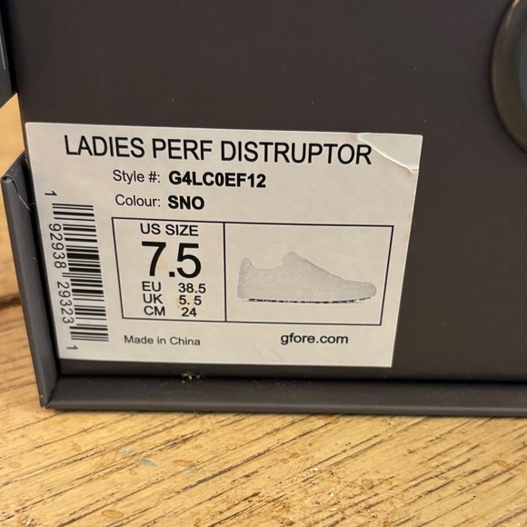 G/FORE Women's Durf Perforated Leather Golf Shoes - Picture 10 of 10